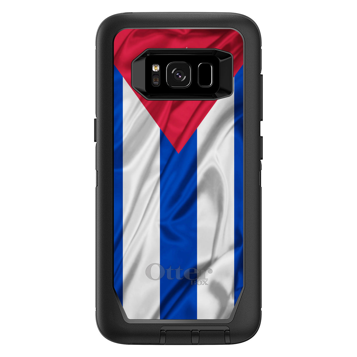 Red White Blue Cuban Flag Cuba OtterBox Defender Case for iPhone & Galaxy, view 9