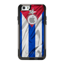 DistinctInk™ OtterBox Commuter Series Case for Apple iPhone or Samsung Galaxy - Red White Blue Cuban Flag Cuba