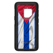 DistinctInk™ OtterBox Commuter Series Case for Apple iPhone or Samsung Galaxy - Red White Blue Cuban Flag Cuba
