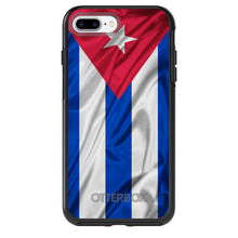 DistinctInk™ OtterBox Symmetry Series Case for Apple iPhone / Samsung Galaxy / Google Pixel - Red White Blue Cuban Flag Cuba