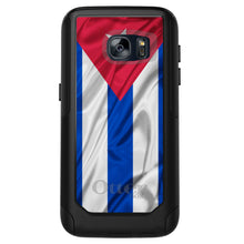 DistinctInk™ OtterBox Commuter Series Case for Apple iPhone or Samsung Galaxy - Red White Blue Cuban Flag Cuba
