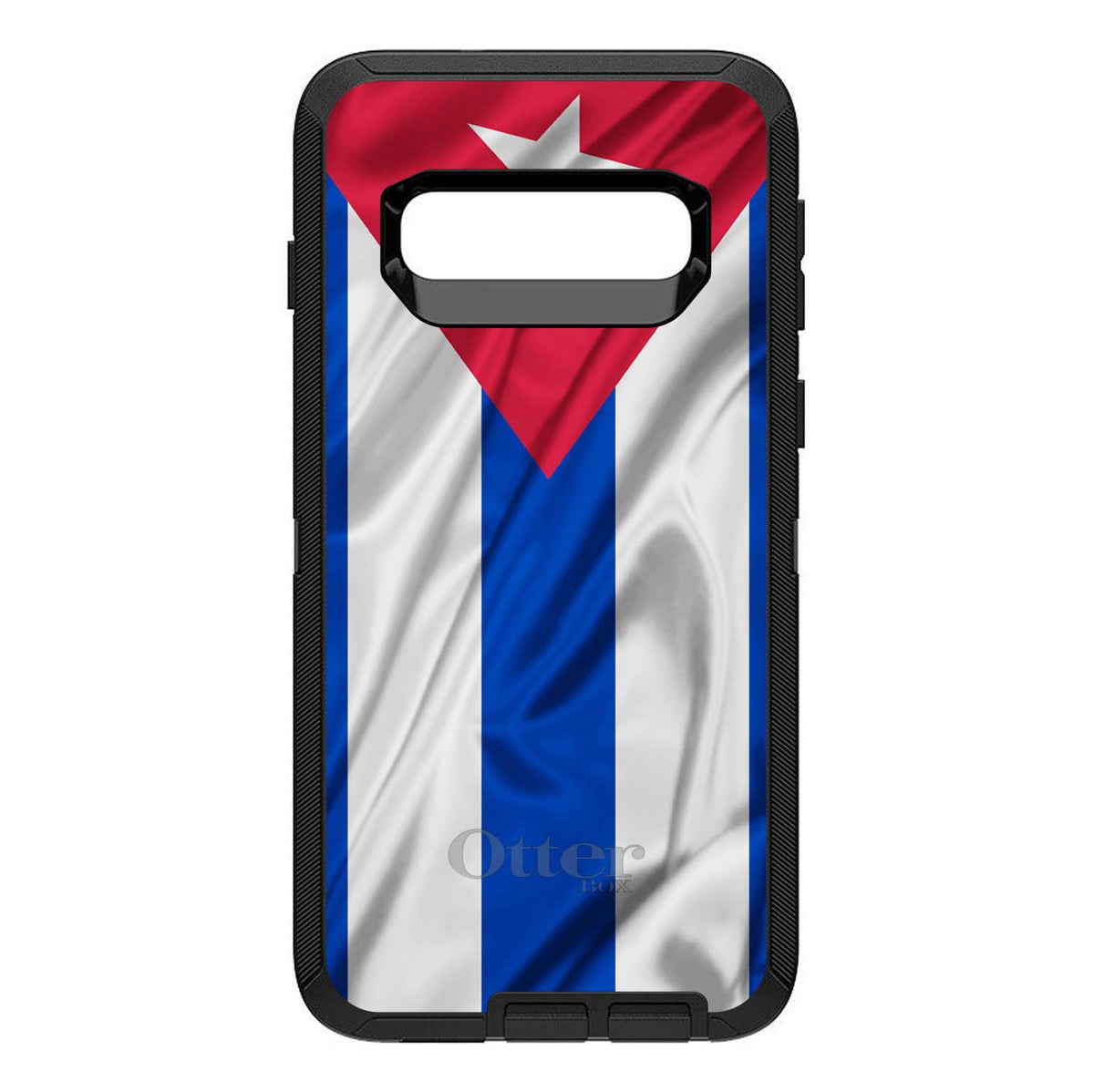 Red White Blue Cuban Flag Cuba OtterBox Defender Case for iPhone & Galaxy, view 6