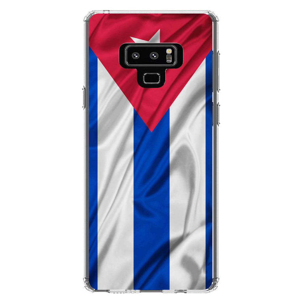 Red White Blue Cuban Flag Cuba Clear Shockproof iPhone Case, view 11