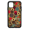 Brown Red Yellow Circles OtterBox Symmetry Case for iPhone & Galaxy