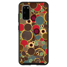 DistinctInk™ OtterBox Symmetry Series Case for Apple iPhone / Samsung Galaxy / Google Pixel - Brown Red Yellow Circles