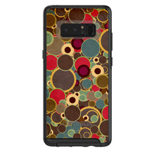 DistinctInk™ OtterBox Symmetry Series Case for Apple iPhone / Samsung Galaxy / Google Pixel - Brown Red Yellow Circles