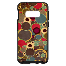 DistinctInk™ OtterBox Symmetry Series Case for Apple iPhone / Samsung Galaxy / Google Pixel - Brown Red Yellow Circles