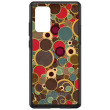 DistinctInk™ OtterBox Symmetry Series Case for Apple iPhone / Samsung Galaxy / Google Pixel - Brown Red Yellow Circles