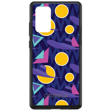 DistinctInk™ OtterBox Symmetry Series Case for Apple iPhone / Samsung Galaxy / Google Pixel - Pink Purple Yellow 90s Pattern