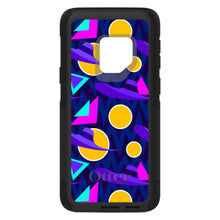 DistinctInk™ OtterBox Commuter Series Case for Apple iPhone or Samsung Galaxy - Pink Purple Yellow 90s Pattern