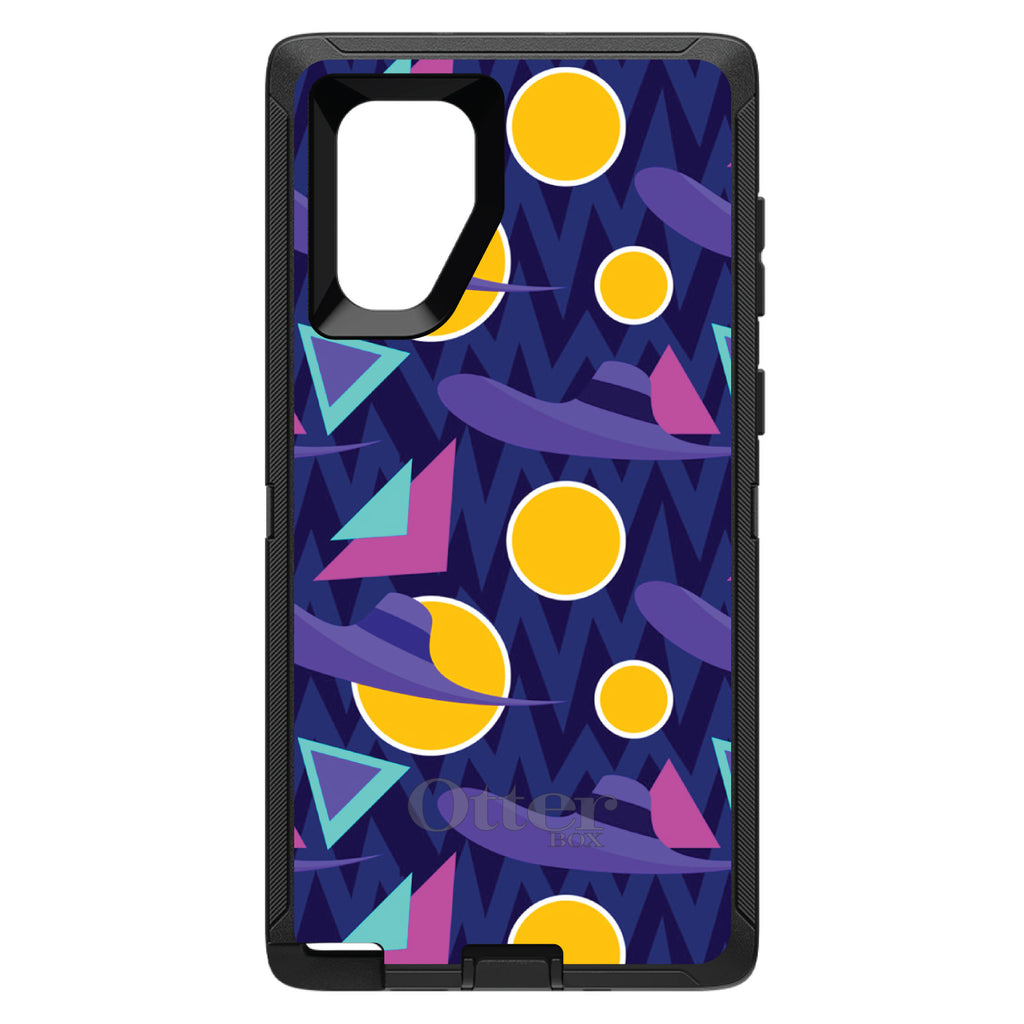 Pink Purple Yellow 90s Pattern OtterBox Defender Case for iPhone & Galaxy, view 14