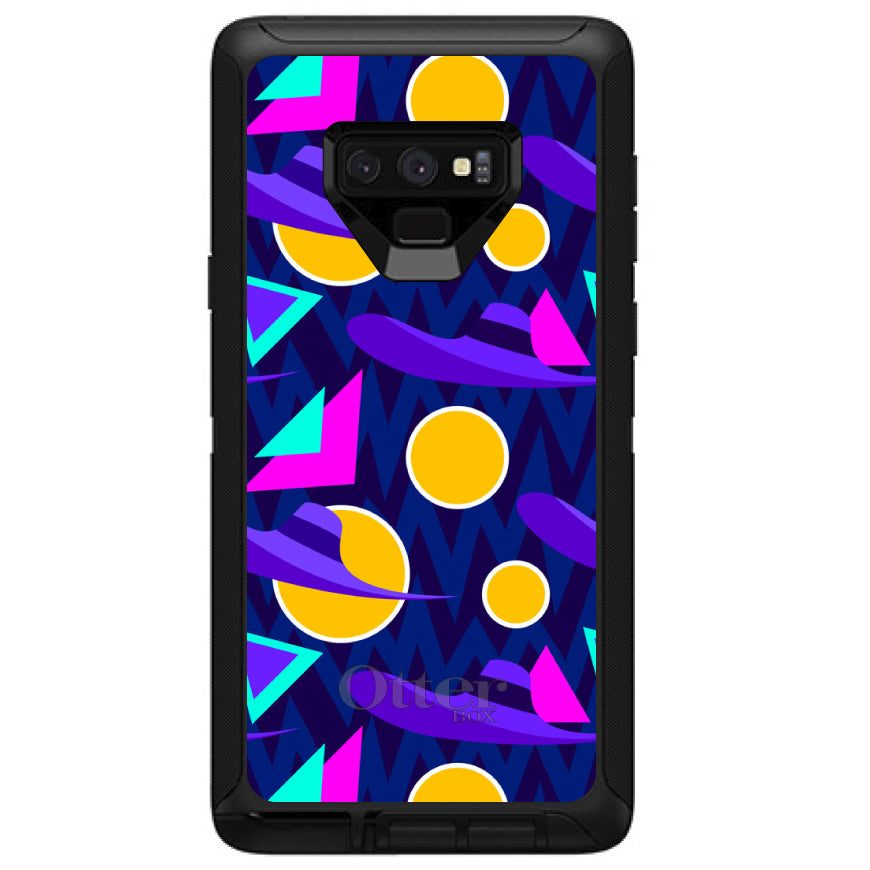 Pink Purple Yellow 90s Pattern OtterBox Defender Case for iPhone & Galaxy, view 16