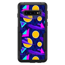 DistinctInk™ OtterBox Commuter Series Case for Apple iPhone or Samsung Galaxy - Pink Purple Yellow 90s Pattern