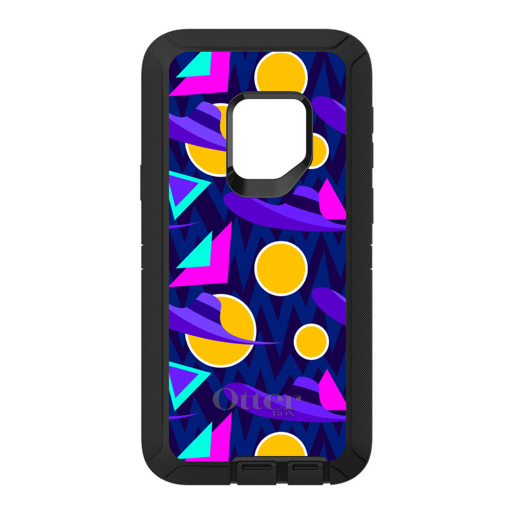 Pink Purple Yellow 90s Pattern OtterBox Defender Case for iPhone & Galaxy, view 11