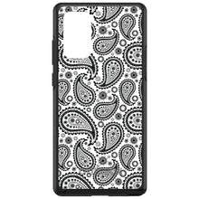 DistinctInk™ OtterBox Symmetry Series Case for Apple iPhone / Samsung Galaxy / Google Pixel - Black & White Paisley
