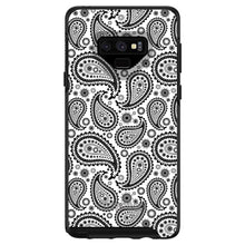 DistinctInk™ OtterBox Symmetry Series Case for Apple iPhone / Samsung Galaxy / Google Pixel - Black & White Paisley
