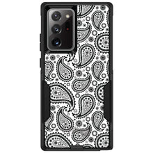 DistinctInk™ OtterBox Commuter Series Case for Apple iPhone or Samsung Galaxy - Black & White Paisley