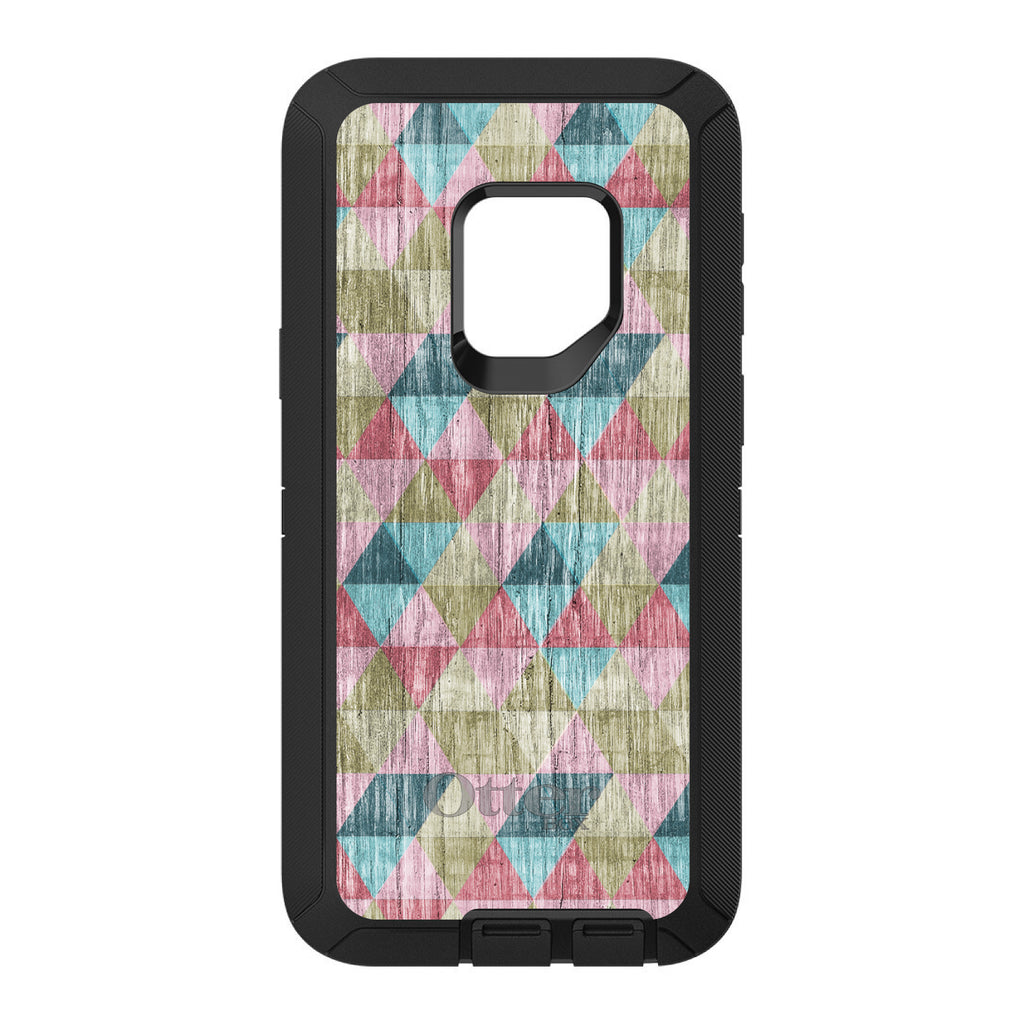 Multi Color Rainbow Wood OtterBox Defender Case for iPhone & Galaxy, view 11