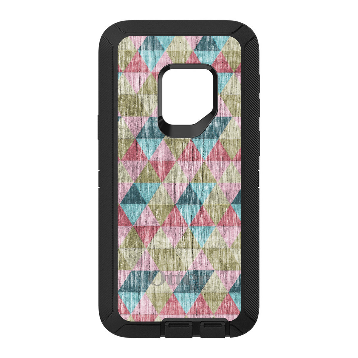 Multi Color Rainbow Wood OtterBox Defender Case for iPhone & Galaxy, view 11