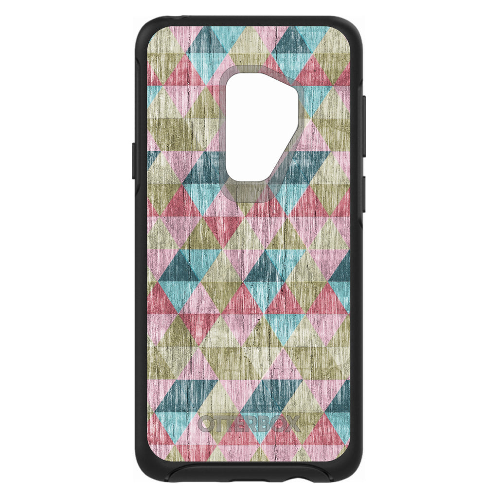 Multi Color Rainbow Wood OtterBox Symmetry Case for iPhone & Galaxy, view 9