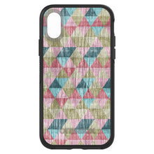 DistinctInk™ OtterBox Symmetry Series Case for Apple iPhone / Samsung Galaxy / Google Pixel - Multi Color Rainbow Wood