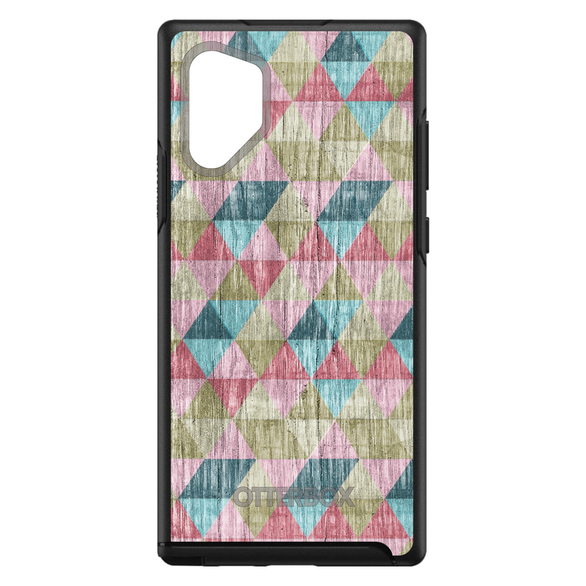 Multi Color Rainbow Wood OtterBox Symmetry Case for iPhone & Galaxy, view 12