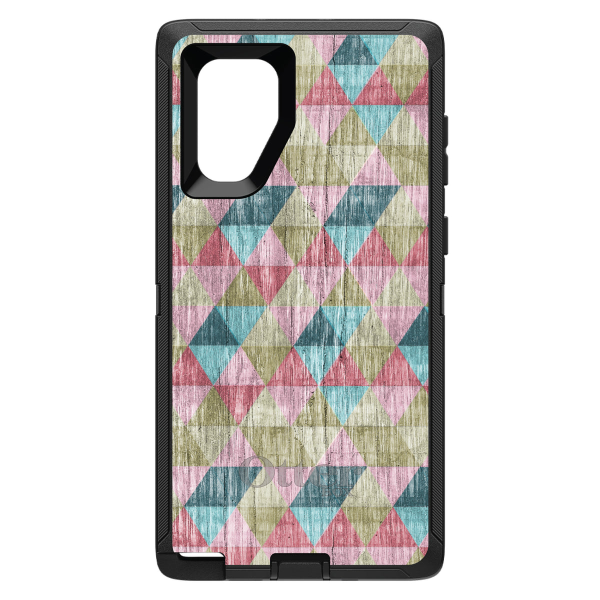 Multi Color Rainbow Wood OtterBox Defender Case for iPhone & Galaxy, view 15