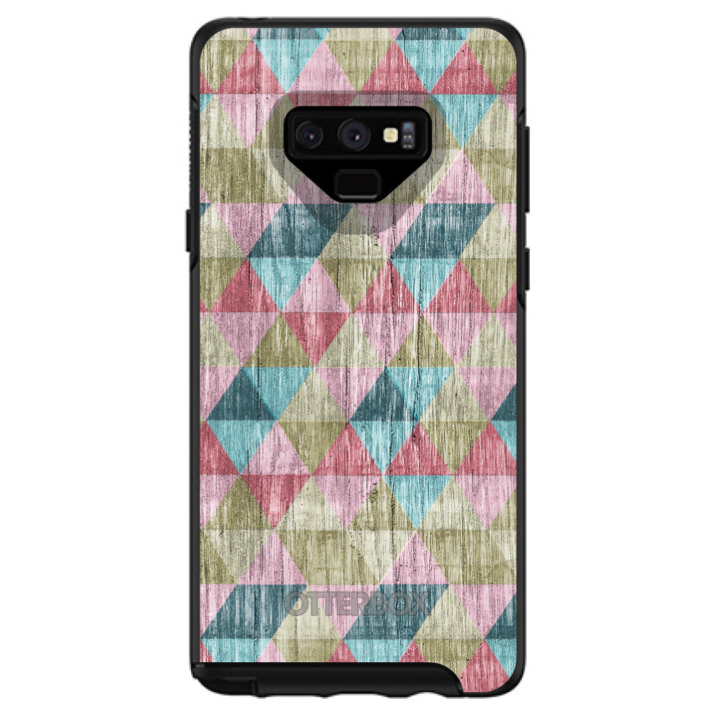 Multi Color Rainbow Wood OtterBox Symmetry Case for iPhone & Galaxy, view 13