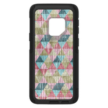 DistinctInk™ OtterBox Commuter Series Case for Apple iPhone or Samsung Galaxy - Multi Color Rainbow Wood
