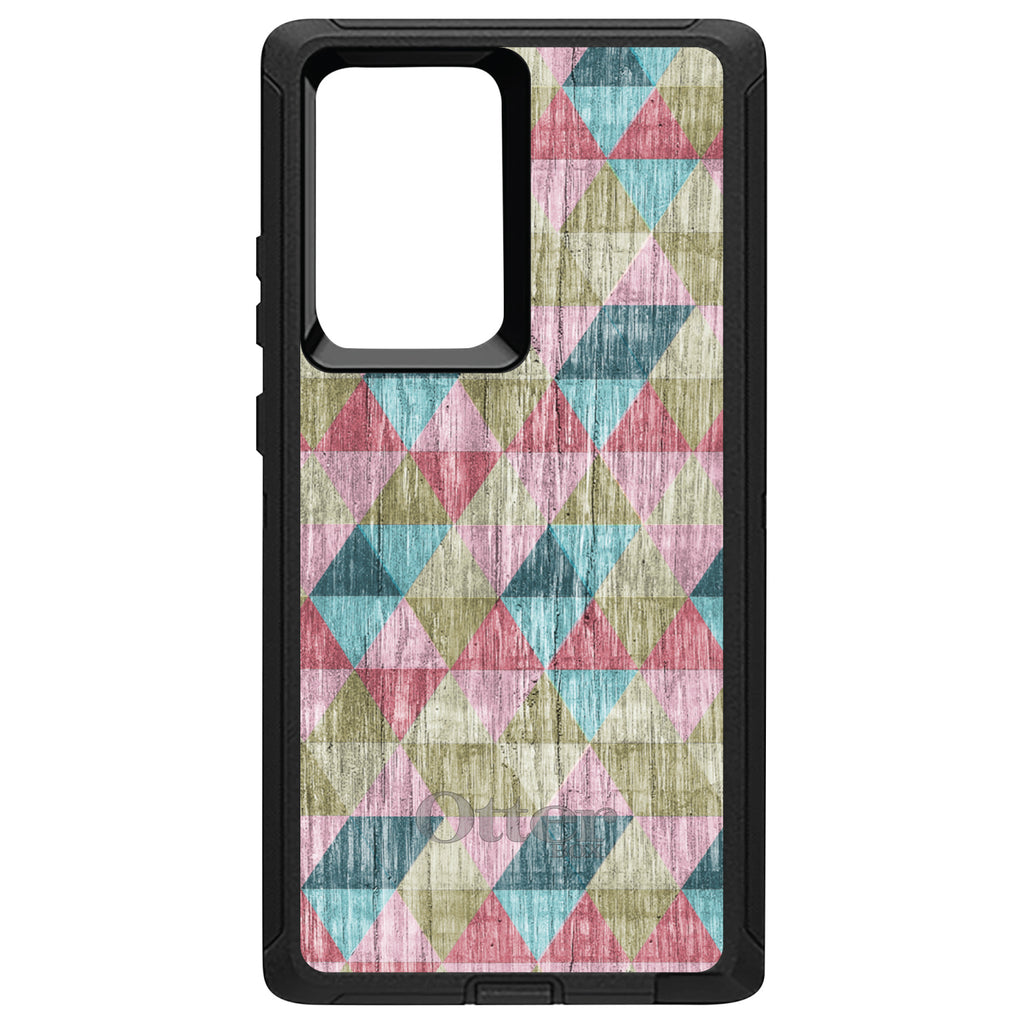 Multi Color Rainbow Wood OtterBox Defender Case for iPhone & Galaxy, view 13