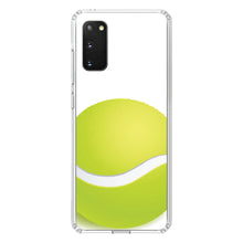 DistinctInk® Clear Shockproof Hybrid Case for Apple iPhone / Samsung Galaxy / Google Pixel - Green Tennis Ball