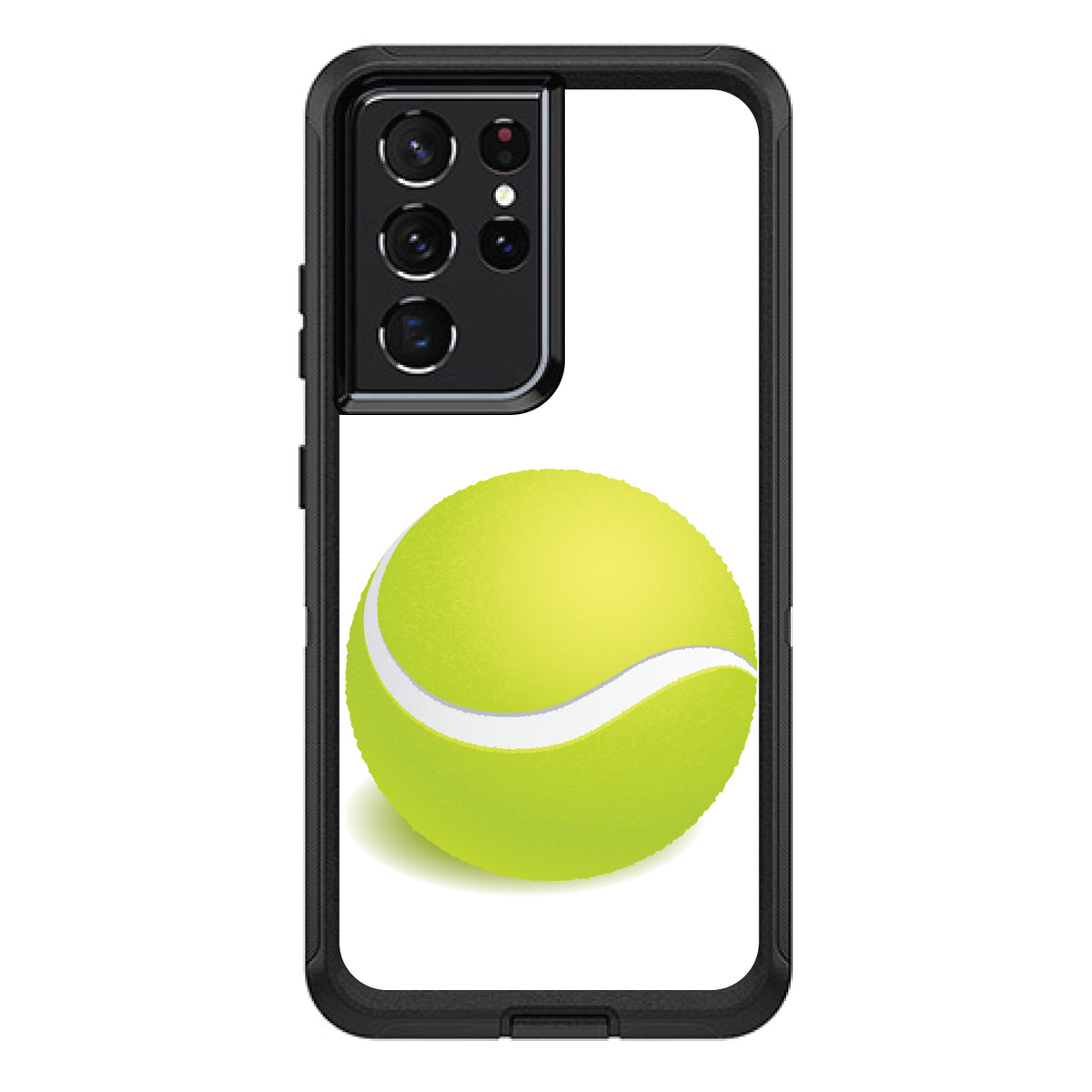Green Tennis Ball OtterBox Defender Case for iPhone & Galaxy, view 7