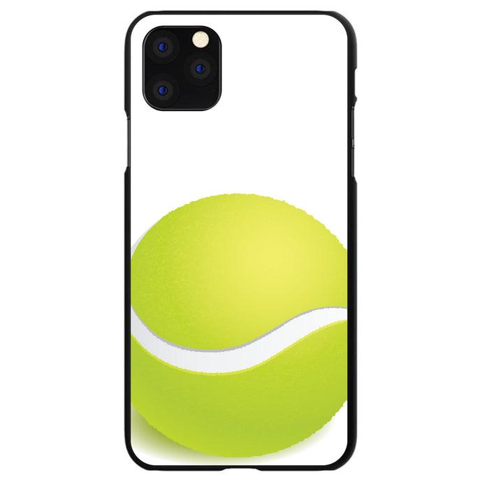DistinctInk® Hard Plastic Snap-On Case for Apple iPhone or Samsung Galaxy - Green Tennis Ball