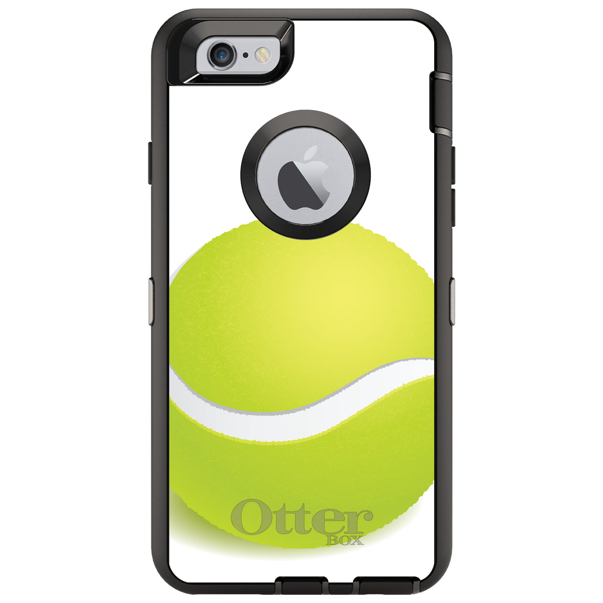 Green Tennis Ball OtterBox Defender Case for iPhone & Galaxy, view 4