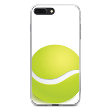 DistinctInk® Clear Shockproof Hybrid Case for Apple iPhone / Samsung Galaxy / Google Pixel - Green Tennis Ball