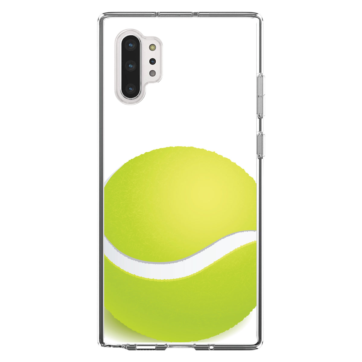 Green Tennis Ball Clear Shockproof iPhone Case, view 10