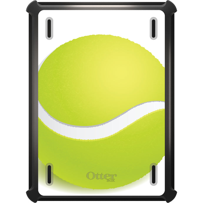 DistinctInk™ OtterBox Defender Series Case for Apple iPad / iPad Pro / iPad Air / iPad Mini - Green Tennis Ball