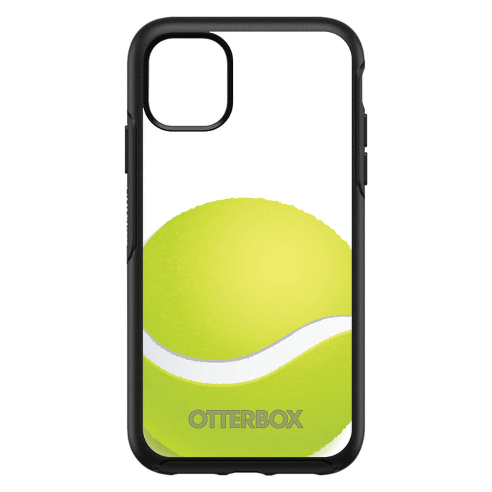 DistinctInk™ OtterBox Symmetry Series Case for Apple iPhone / Samsung Galaxy / Google Pixel - Green Tennis Ball