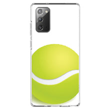 DistinctInk® Clear Shockproof Hybrid Case for Apple iPhone / Samsung Galaxy / Google Pixel - Green Tennis Ball