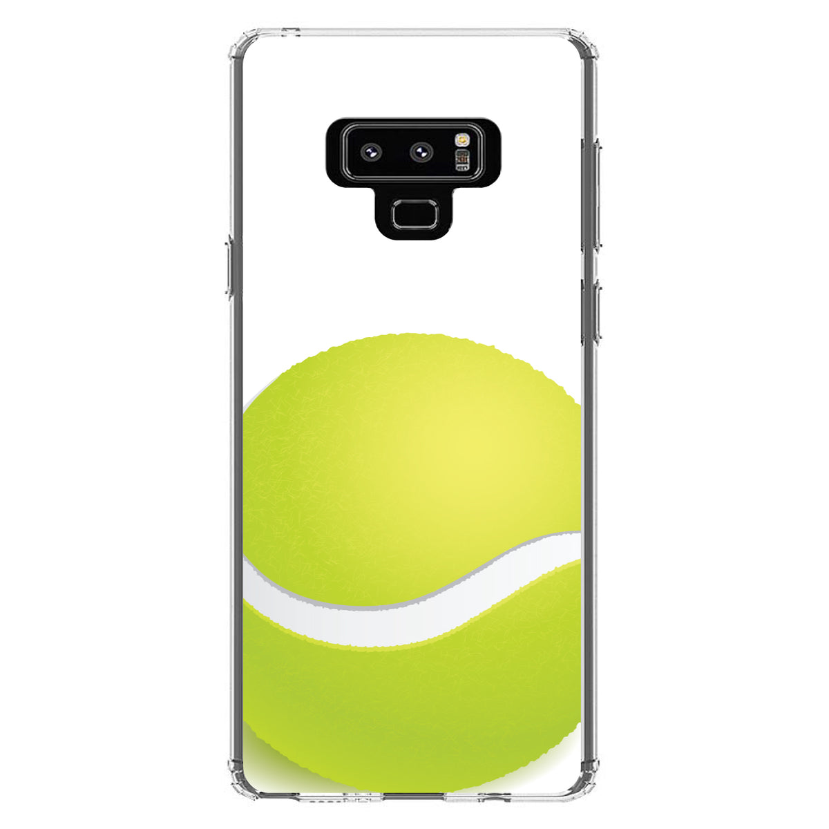 Green Tennis Ball Clear Shockproof iPhone Case, view 11