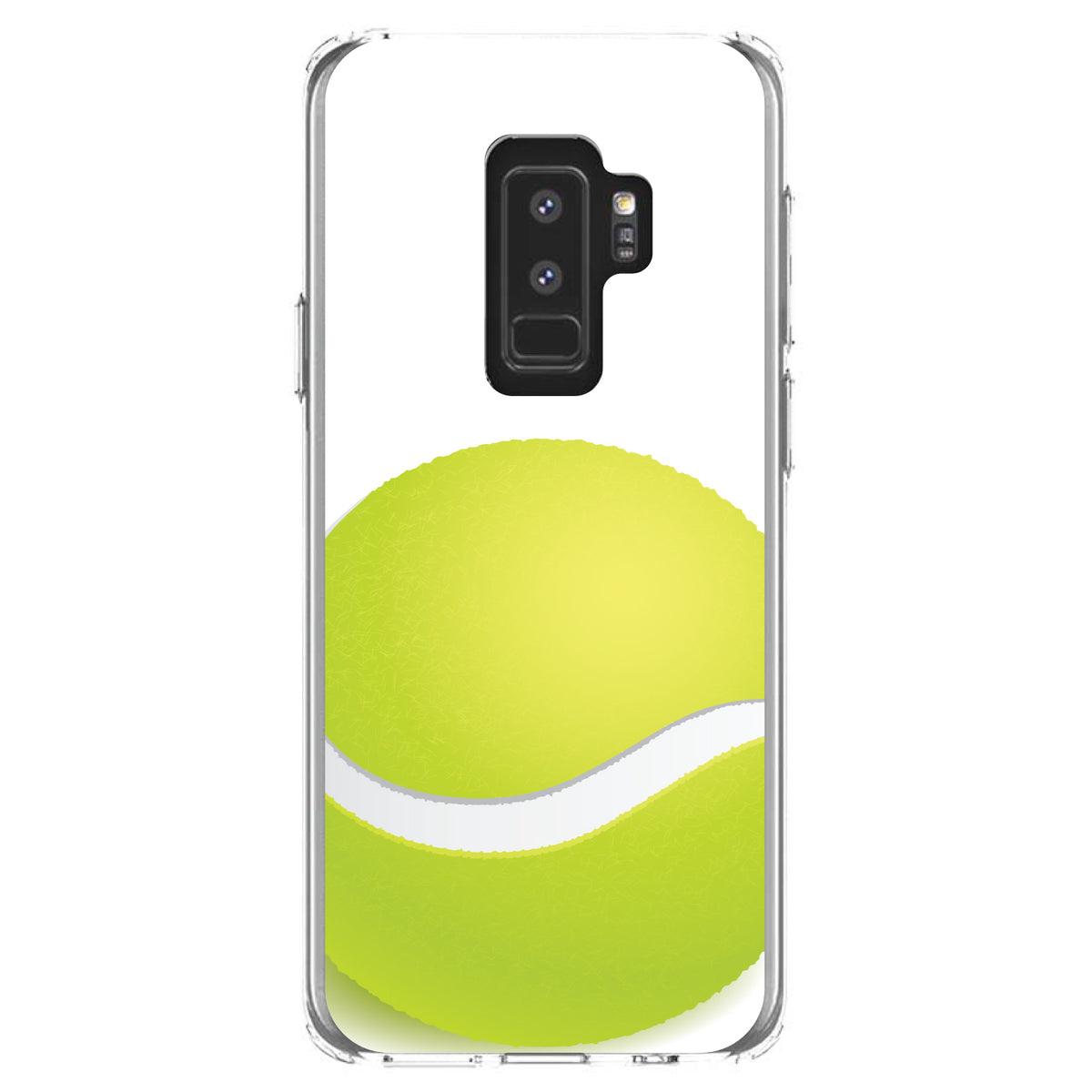 Green Tennis Ball Clear Shockproof iPhone Case, view 20