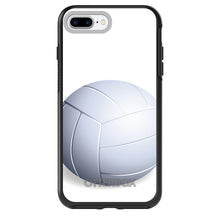 DistinctInk™ OtterBox Symmetry Series Case for Apple iPhone / Samsung Galaxy / Google Pixel - White Volleyball