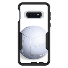DistinctInk™ OtterBox Commuter Series Case for Apple iPhone or Samsung Galaxy - White Volleyball