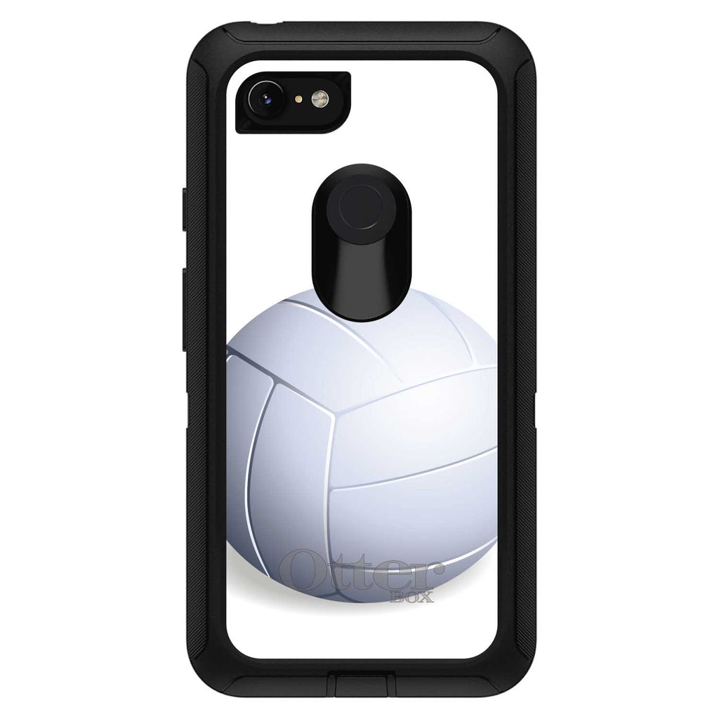 White Volleyball OtterBox Defender Case for iPhone & Galaxy, view 18