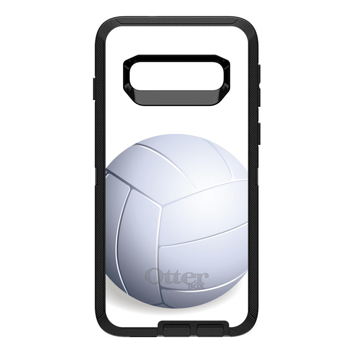 White Volleyball OtterBox Defender Case for iPhone & Galaxy, view 9