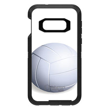 DistinctInk™ OtterBox Defender Series Case for Apple iPhone / Samsung Galaxy / Google Pixel - White Volleyball