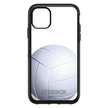 DistinctInk™ OtterBox Symmetry Series Case for Apple iPhone / Samsung Galaxy / Google Pixel - White Volleyball