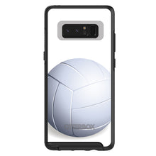 DistinctInk™ OtterBox Symmetry Series Case for Apple iPhone / Samsung Galaxy / Google Pixel - White Volleyball