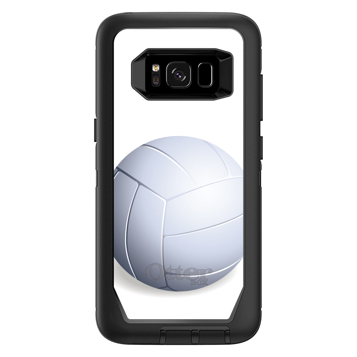 White Volleyball OtterBox Defender Case for iPhone & Galaxy, view 12