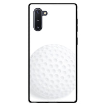 DistinctInk® Hard Plastic Snap-On Case for Apple iPhone or Samsung Galaxy - White Golf Ball